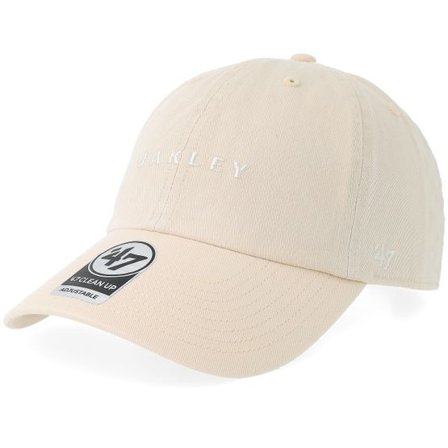 Oakley - Beige unconstructed Keps - 47 Soho Gen Mist Dad Cap @ Hatstore