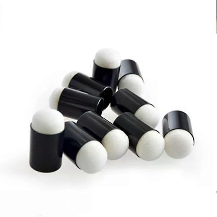 Fingermaling Svamp Daubers Svamp Skum Påføring Blekk Kritt Bleking Farging DIY Maleri Håndverkssett For Kunstner Malerverktøy