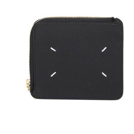 Maison Margiela Pung S56Ui0205P4985T8013 Sort, Dame Punge og Kortholder, Størrelse: ONE Size
