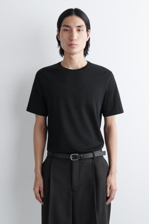 COS Homme Lot De 3 T-Shirts À Col Rond En Coton in Noir