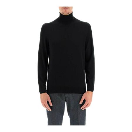 Drumohr, Turtlenecks Zwart, Heren, Maat:XL