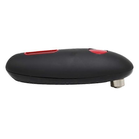 Elektrisk automatisk dåseåbner til alle størrelser, skarp rustfri stålklinge, glat kant, let greb design (FMY)