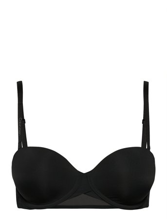 Lght Lined Strapless Black Calvin Klein