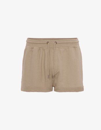 Women Organic Sweatshorts - Honey Beige - M