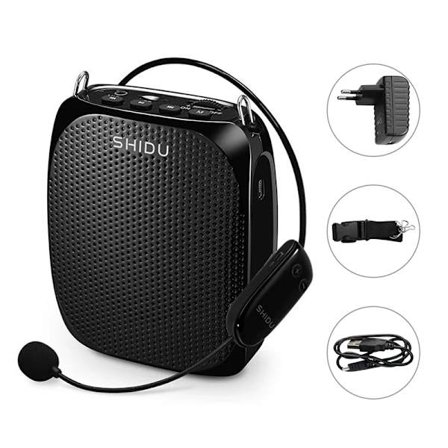 S615 Ultra Trådløs Stemmeforstærker Bærbar UHF Mini USB Højttaler Lautsprecher til Lærere Turister Yoga Instruktør