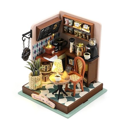 Møbeldukkehussett Dukkehus 1 1