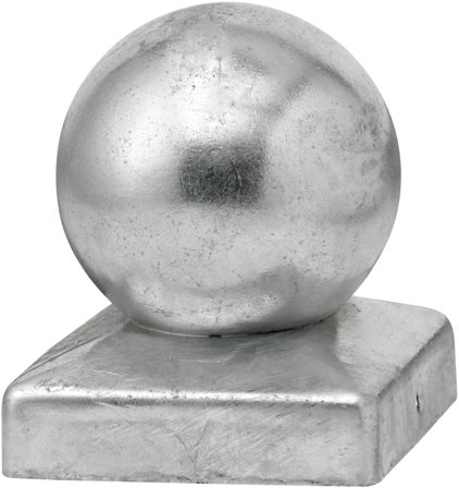 Jabo 3637 Stolplock 96x96 mm Galvaniserat stål, Utemiljö