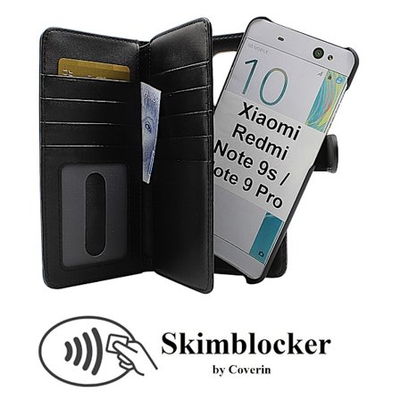 Skimblocker XL Magnet Wallet Xiaomi Redmi Note 9s/Note 9 Pro