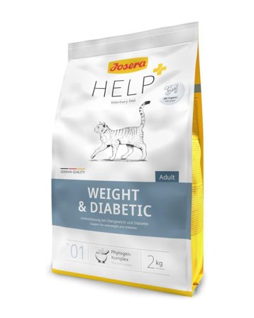 Josera Help Weight & Diabetic 2kg - Tørrfôr til Katt