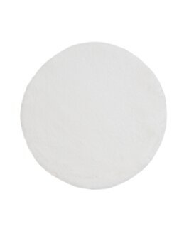 Ryatæppe Heaven Rund Hvid