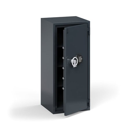 Fire/burglary protection cabinet PROTECT, code lock, 1000x440x420 mm