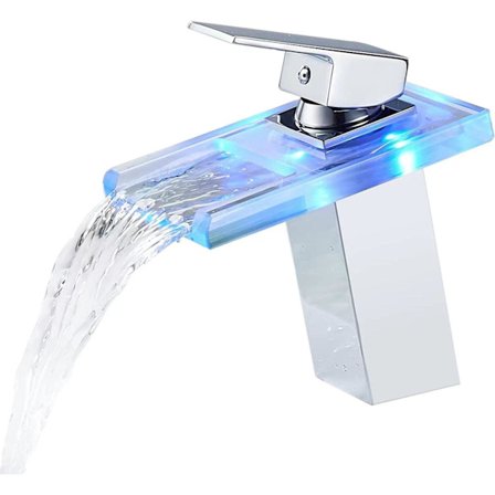 G1/2 Kök Blandare Kran 360 Grader Roterande Väggmonterad Vattenkran med Enkelt Handtag