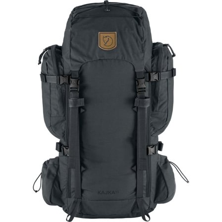 Fjällräven Kajka 55 M/L One Size - unisex - Coal Black - Trekking Sac à doss