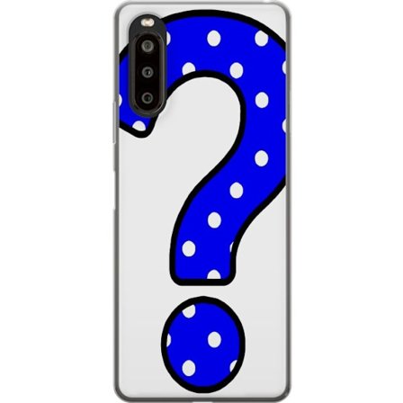 Kompatibelt Mobildeksel til Sony Xperia 10 II Spørsmålstegn Fyndiq og CDON