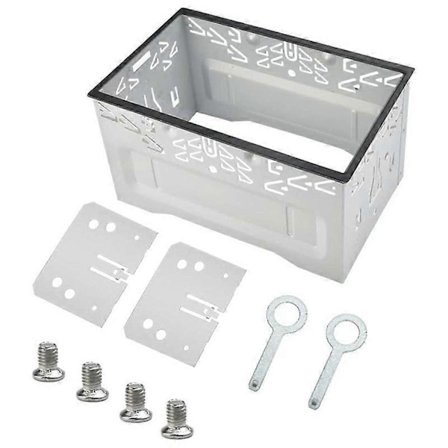 Autoradion asennuskehys Universaali 2DIN Tupla DIN Metallikehys Asennuspaikka Auto DVD-soitin,