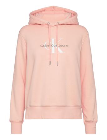 Archival Monologo Hoodie Hettegenser Genser Rosa Calvin Klein Jeans*Betinget Tilbud
