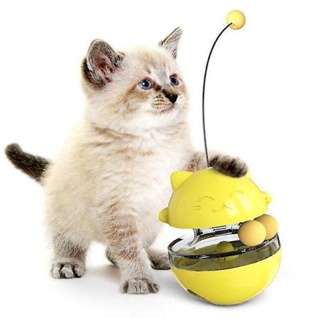 Creative Pet Electric Toy Automatisk Cat Toy Electric Rotating Kitten Toy