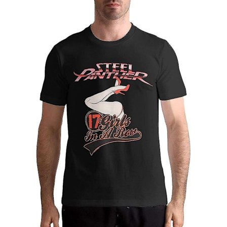 Steel Panther miesten t-paita puuvilla muoti urheilu rento pyöreä kaula-aukko lyhythihainen t-paita