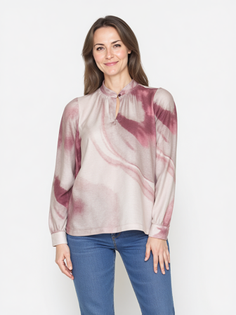 B. COPENHAGEN - Bluse - Mørk Pink Mix
