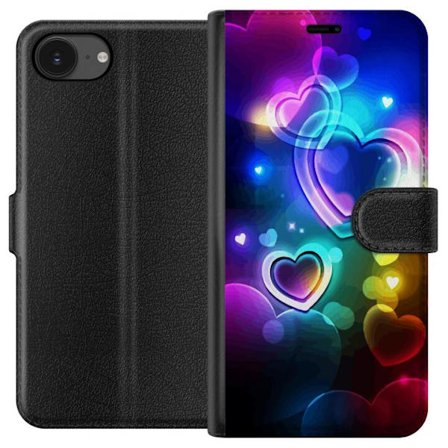 Yhteensopiva Lompakkokotelo Apple Apple iPhone 16e NeonRakkaus