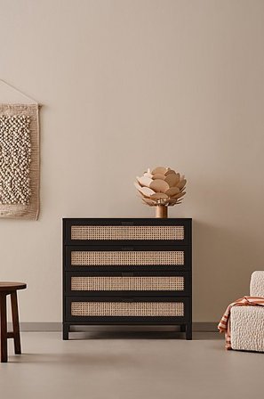 Jotex - Kommode Schwarz - MARIANA - Kaufe Kinderschränke und -regale bei Jotex