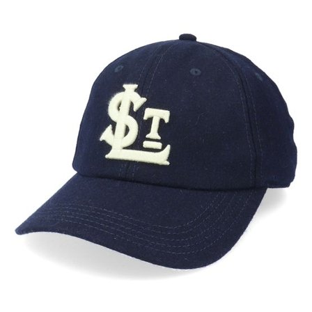 American Needle - Blå unconstructed Keps - St: Louis Terriers Archive Legend Navy Dad Cap @ Hatstore