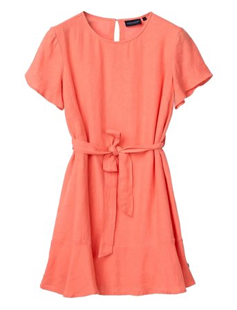 Lexington Clothing | Belted Linen Dress | S