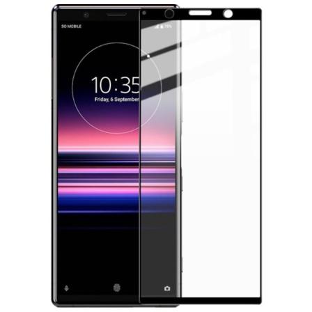 Sony Xperia 5 Heltäckande 3d Härdat Glas Skärmskydd 0,2mm Transparent