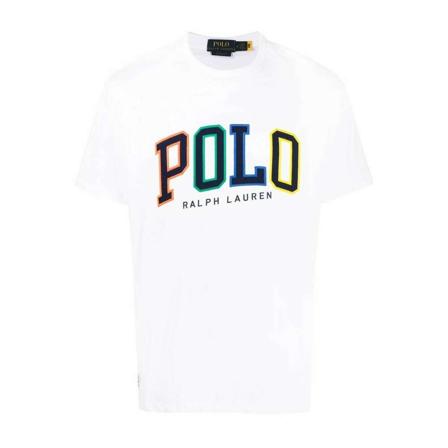 Polo Ralph Lauren, T-Shirts Biały, Mężczyzna, Rozmiar: M