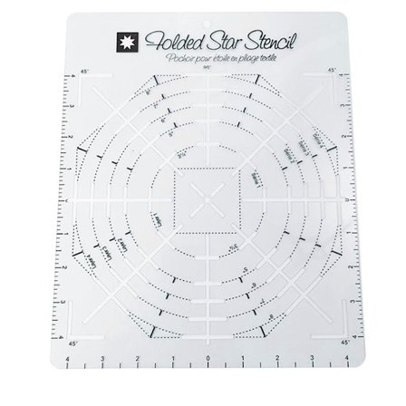 Vikt stjärnguide Stencil Klar multifunktionell gör-det-själv-dyna sömlinjal Praktiska sömnadsmönsterverktyg