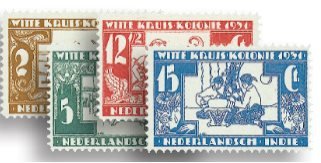 Hollandsk Ostindien 1931 - NVPH 172-175 - Ubrugt