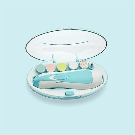 Elektrisk nagelklippare för bebis, säker nagelfil för nyfödda spädbarn och småbarns nagelvård