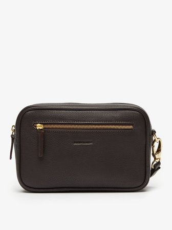 John Henric Men's Brown Man Bag Andrea Size Onesize
