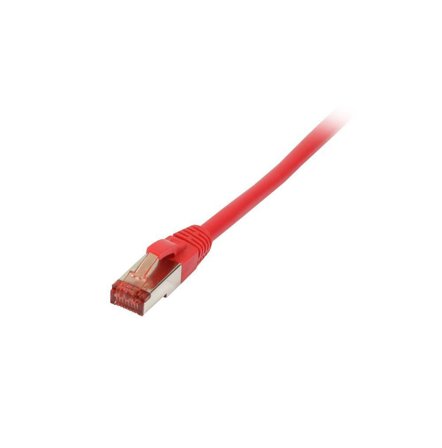 SYNERGY Patchkabel RJ45, CAT6 250Mhz, 0,5m rot, S-STP(S/FTP),TPE(Superflex), Synergy 21,