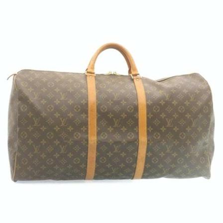 Louis Vuitton Vintage, Pre-owned Keepall 60 Bruin, Dames, Maat:ONE Size