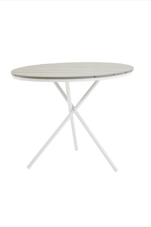 Venture Home - Kahvilapöytä Parma - Valkoinen - Parvekepöydät - - Homeroom