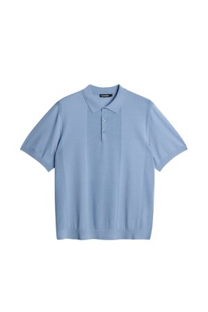 J.Lindeberg - Reymond Solid Stripe Polo - Blue - - S