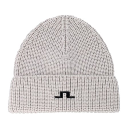 J.Lindeberg - Beige cuff Beanie - Joan Merino Beanie Moonbeam Cuff @ Hatstore