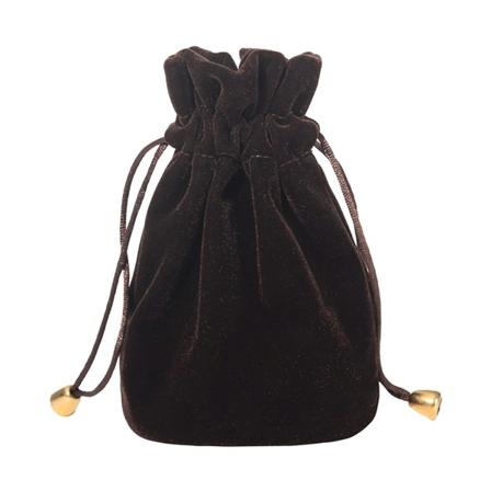 Mini noppalaukut Ammet kiristysnauhakassit Noppalaukut kiristysnyörillä Velour Noppalaukut Korujen säilytyspussit S