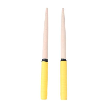 Elektroninen rumpusetti Musiikilliset rumpukapulat Rumpuvasarat Elektroniset rumpukapulat Puinen rumpukapula Keltainen 35*2 Yellow 35*2CM