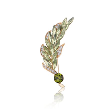 Hvede broche, brystblomst, let luksus, niche design, nåletilbehør, velegnet som Valentinsdagsgaver til mødre eller veninder