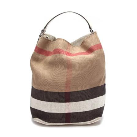 Burberry Vintage, Pre-owned Canvas crossbody-bags Bruin, Dames, Maat:ONE Size