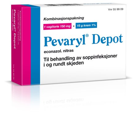 Pevaryl Depot vag 150mg+kr 1%