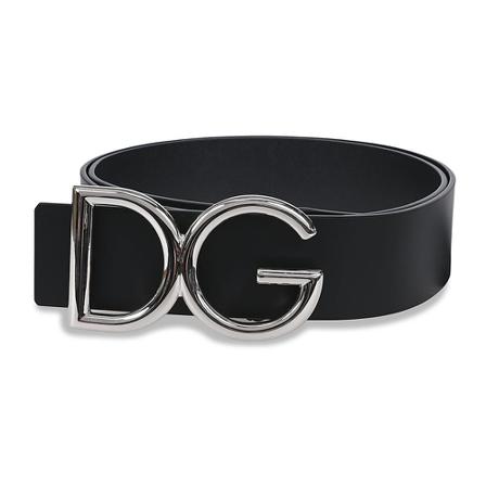 Dolce & Gabbana Riems , Zwart , Heren , Maat: 105 CM Riemen