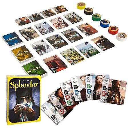 Splendor Brädspel Av Marc Andre Space Cowboys Familjespel Partyleksaker (FMY)