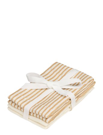 Cam Cam Copenhagen Wash Cloth, 4 Pack - Gots - Beige - ONE SIZE