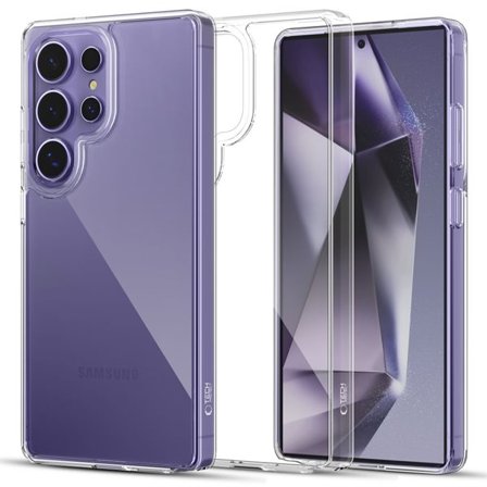 Tech-Protect Flexair Hybrid-etui for Samsung Galaxy S25 Ultra - Clear