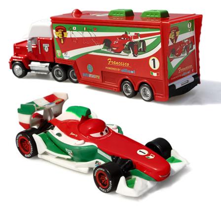 Biler Film Mcqueen & The King & Chick Hicks & Mack Lastebil Onkel Diecast kjøretøylekesett Style E
