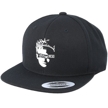 Scenes - Not My King Black Snapback Snapback Black Cap - @ Hatstore