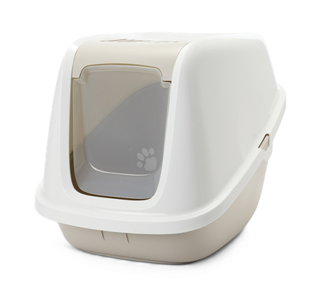 Savic - Kattekasse Nestor Giant 75,5x56x55,5cm Mokka - Katt - Kattedo & kattetoalett - Kattedo & kattetoalett med tak - ZOO.no